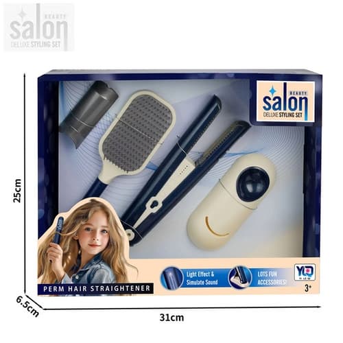 Bavytoy Vlasový salon s žehličkou