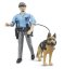 Bruder 62150 BWORLD Policista se psem