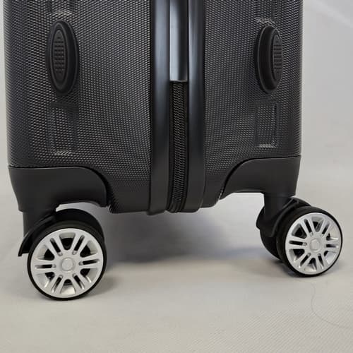 Bavy Cestovní kufr skořepinový 20" Stripes Black