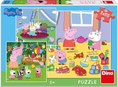 PEPPA PIG NA PRÁZDNINÁCH 3x55 Puzzle