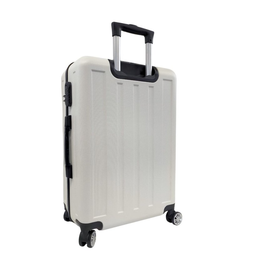 Bavy Cestovní kufr skořepinový 24" Stripes White