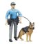 Bruder 62150 BWORLD Policista se psem