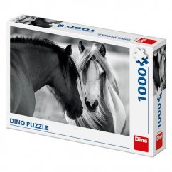 Černobílí koně 1000D