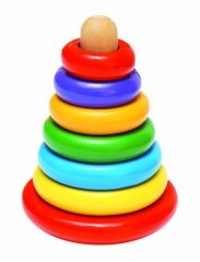 Woody Magnetická skládací pyramida - Káča