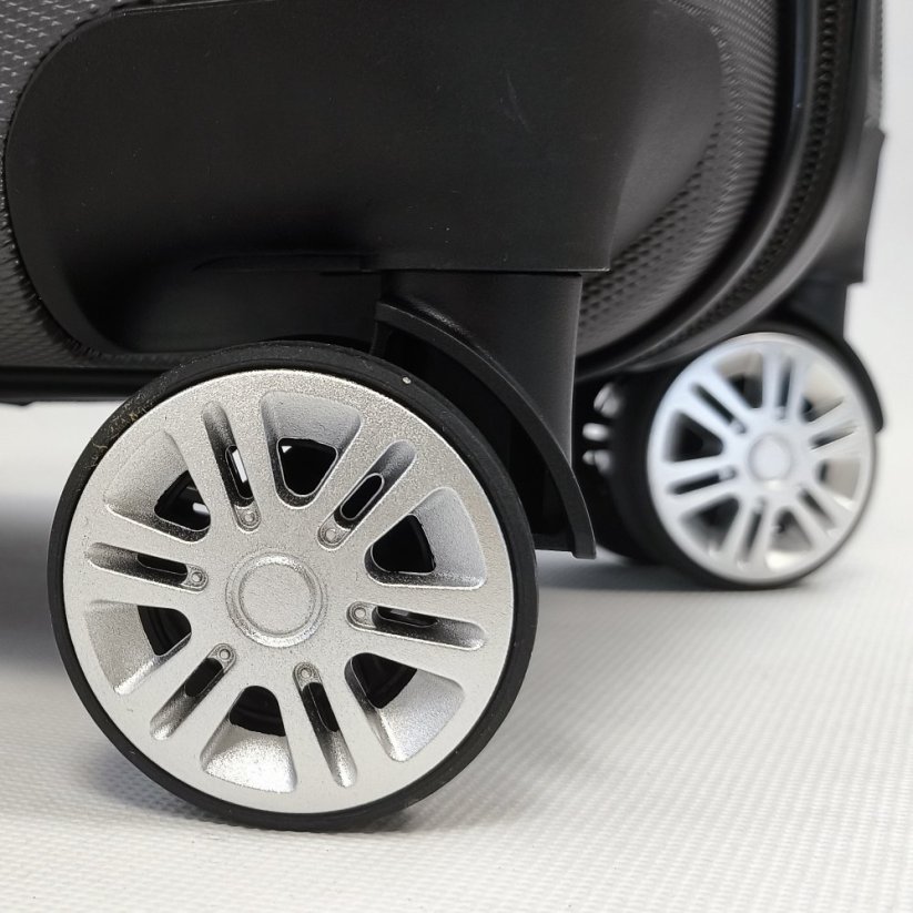 Bavy Cestovní kufr skořepinový Dark grey - set 3 ks