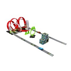 Bburago - GoGEARS EXTREME, Loop set - Double Vortex dráha se dvěma autíčky