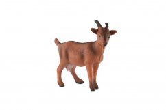 Koza domácí - hnědá krátkosrstá zooted 8cm v sáčku