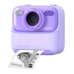 Fialový foťák s termotiskem + 32GB karta zdarma