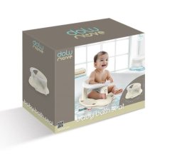 Dětské protiskluzové sedátko do vany, béžová, 16,5x37,5x30,5 cm