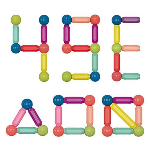 Magnetická stavebnice 25 ks Sticks Startovací sada