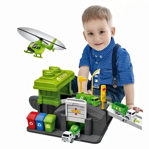 Bavytoy Parkovací set popeláři