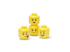 LEGO úložná hlava (mini) Multi-pack 4 ks - NEW