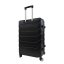 Bavy Cestovní kufr skořepinový 28" Ribs Black