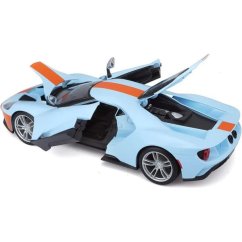 Maisto - 2017 Ford GT, modro-oranžová, 1:18