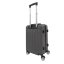 Bavy Cestovní kufr skořepinový 20" Stripes Dark grey