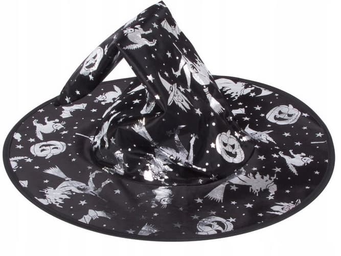 Halloween čarodějnický klobouk