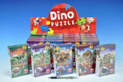 Puzzle Dinosauři 60 dílků + figurka