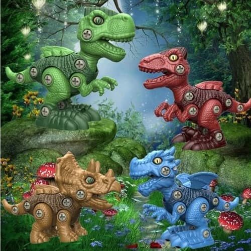 Dinosauři - šroubovací stavebnice