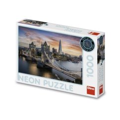 Puzzle 1000 neon Soumrak nad Tower Bridge