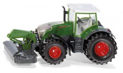 Siku Farmer 2000 - traktor Fendt 942 Vario s předním sekacím nástavcem 1:50