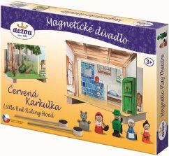 Divadlo magnetické Červená Karkulka