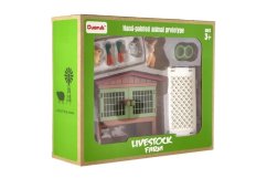 Králíkárna s výběhem plast s doplňky