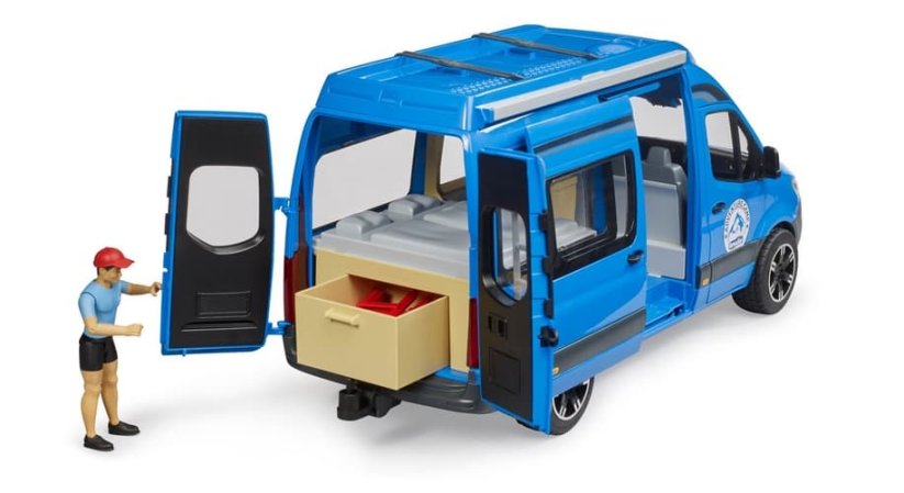 Bruder 2684 MB Sprinter karavan s řidičem