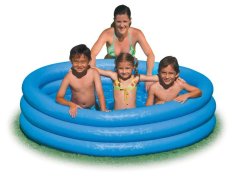 Intex 58446 Bazén Crystal modrý 168x40 cm