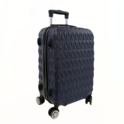 Bavy Cestovní kufr skořepinový 20" Diamond Navy