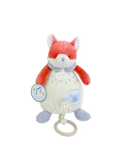 Doudou Dárková sada Plyšová liška Romarin hrající melodii 20 cm