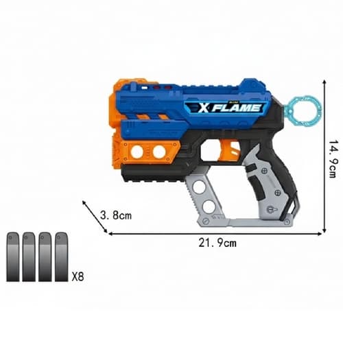 Pistole s pěnovými náboji X FLAME