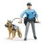 Bruder 62150 BWORLD Policista se psem
