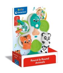 Clemmy baby - Interaktivní volant - kolotoč se zvířátky