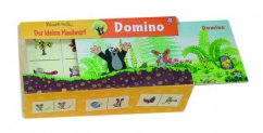 Domino Krtek dřevo společenská hra 28 dílků