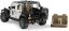 Bruder 2526 Jeep Wrangler Policie s figurkou policisty