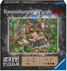Ravensburger Exit Puzzle: Ve skleníku 368 dílků