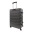 Bavy Cestovní kufr skořepinový 28" Ribs Dark grey