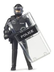 Bruder 62151 Policista těžkooděnec