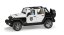 Bruder 2526 Jeep Wrangler Policie s figurkou policisty