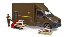 Bruder 2678 MB Sprinter UPS s řidičem a příslušenstvím