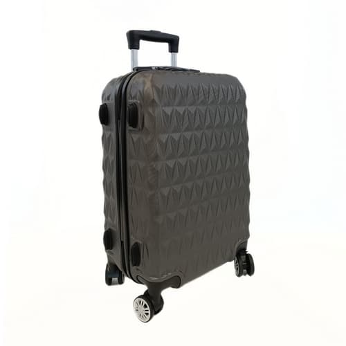 Bavy Cestovní kufr skořepinový 20" Diamond Dark grey