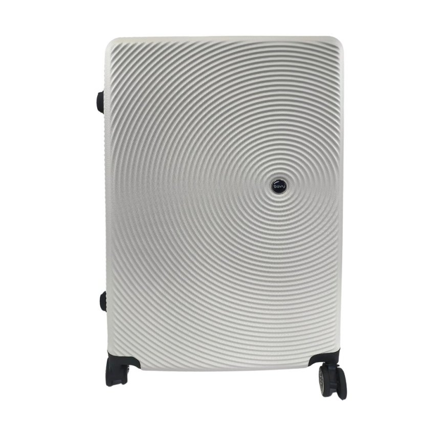 Bavy Cestovní kufr skořepinový 28" Circle White