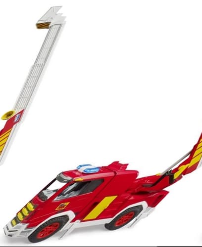 Bruder 3472 Hasičský sbor ROADMAX s otočným žebříkem