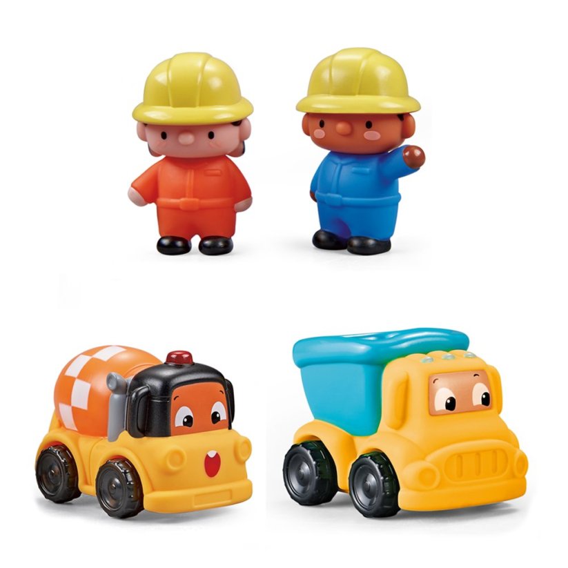 Bavytoy stavební truck s autíčky