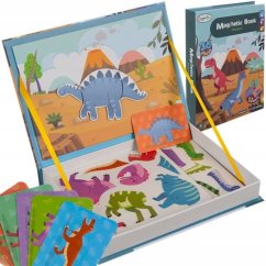 Magnetické puzzle dinosaurus
