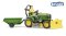 Bruder 62104 BWORLD Zahradní traktor John Deere X949 s figurkou
