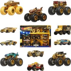 Set angličáků a trucků Hot Wheels 50. výročí