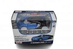 Maisto - Bugatti Chiron, modrá, tlakově litá modelářská sada měřítko 1:24