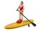 Bruder 62785 BWORLD Paddleboard s figurkou ženy