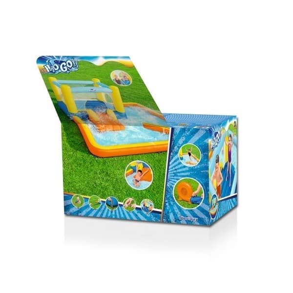 Nafukovací vodní centrum Bestway s trampolínou Beach Bounce Water Park 365 x 340 x 152 cm